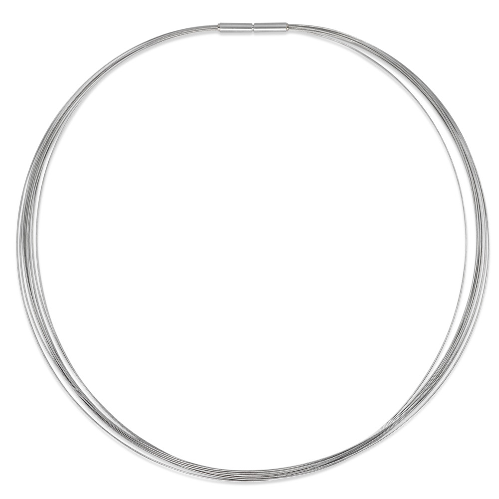 Collier Elegantes Damen-Collier aus hochwertigem Edelstahl mit mehrsträngigem Design. Das zeitlose Schmuckstück ist leicht, robust und perfekt für jeden Anlass. Sein vielseitiger Look ergänzt sowohl Casual- als auch festliche Outfits stilvoll. Ein Must-have für modebewusste Frauen. SSE50/010-30-50