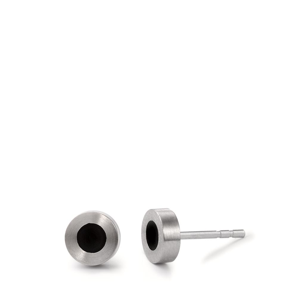 Ohrstecker Diese modernen Ohrstecker aus der SUMA-Kollektion von TeNo kombinieren mattierten Edelstahl mit edler schwarzer Keramik. Das minimalistische Design unterstreicht den zeitlosen Stil und macht sie zu einem vielseitigen Accessoire für jeden Tag. Die kontrastreiche Kombination aus Metall und Keramik verleiht den Ohrsteckern einen besonderen Charakter. Ideal für Frauen, die sportliche Eleganz und hochwertige Materialien schätzen. 034.4200.D15