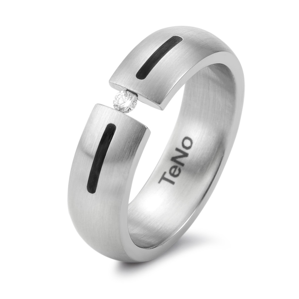 Fingerring TeNo Design Ring YuNis mit Keramik 064.0624.D24.XX