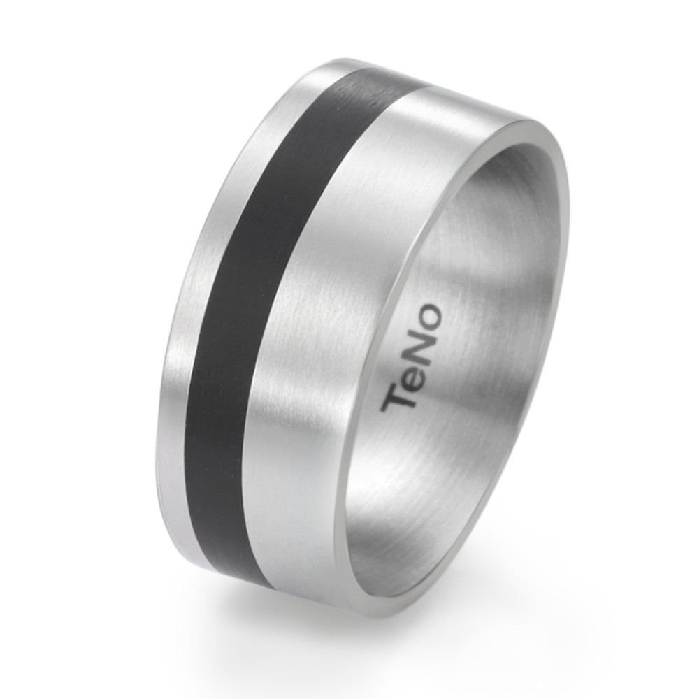 Fingerring TeNo Design Ring YuMa mit Keramik  064.1000.D30.XX