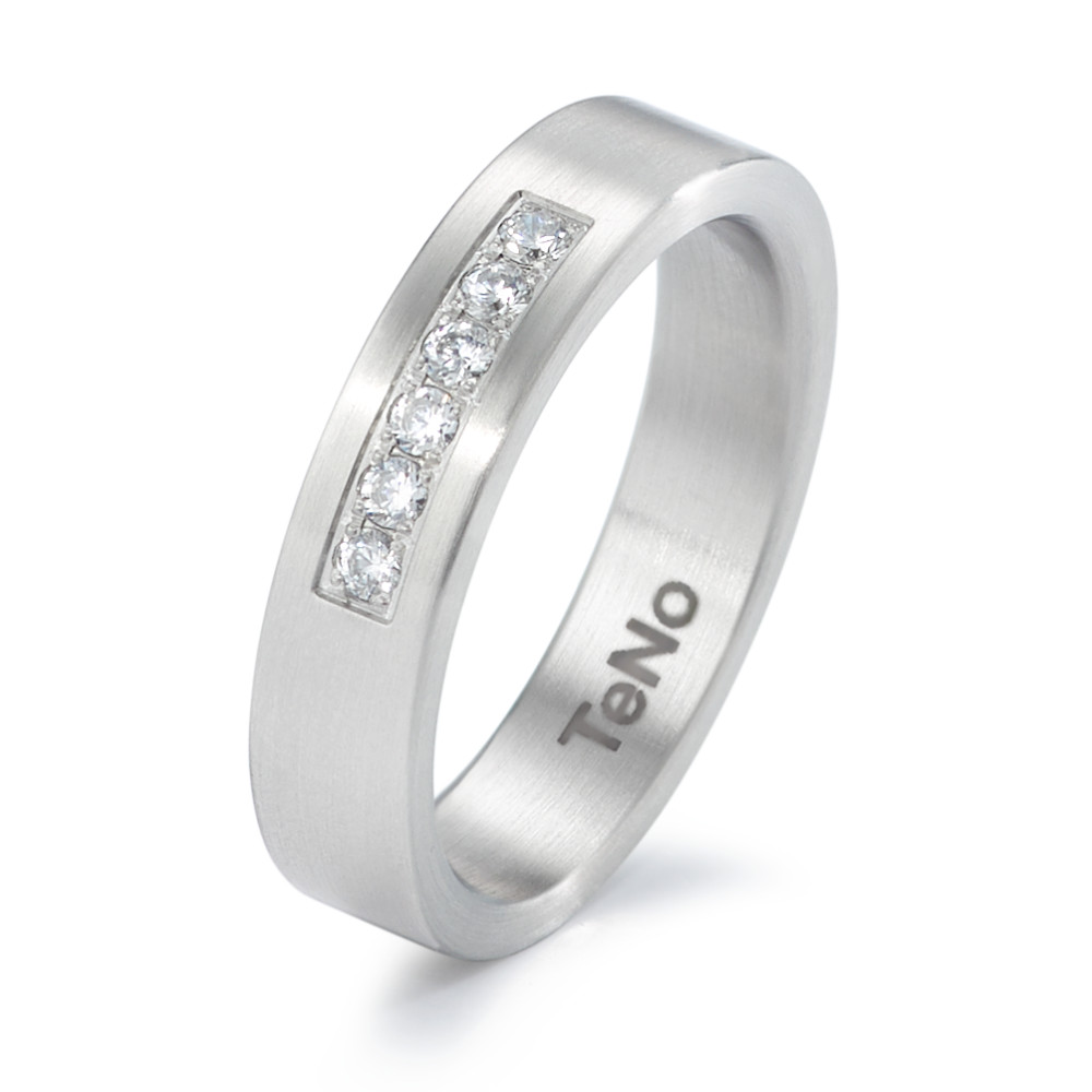 Fingerring TeNo Brillant Ring YuNis mit 6 BrillantenTW/si im Pavée 069.01P01.XX