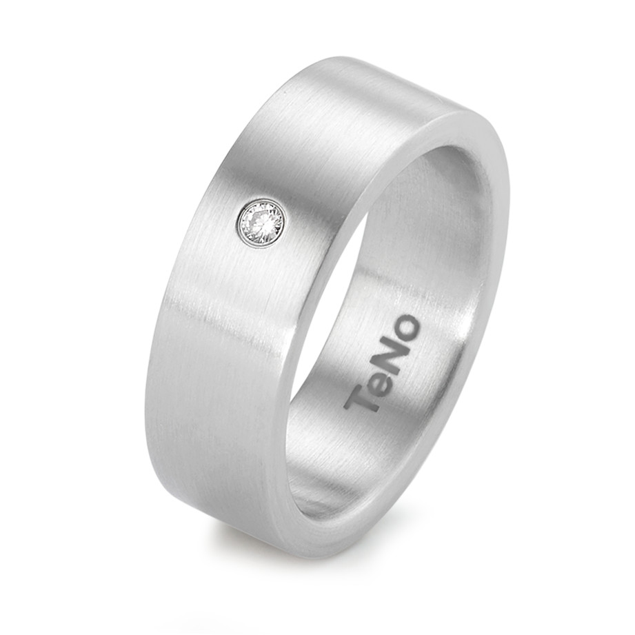 Fingerring TeNo  Design Ring YuNis mit Brillant TW/si 069.0212.XX