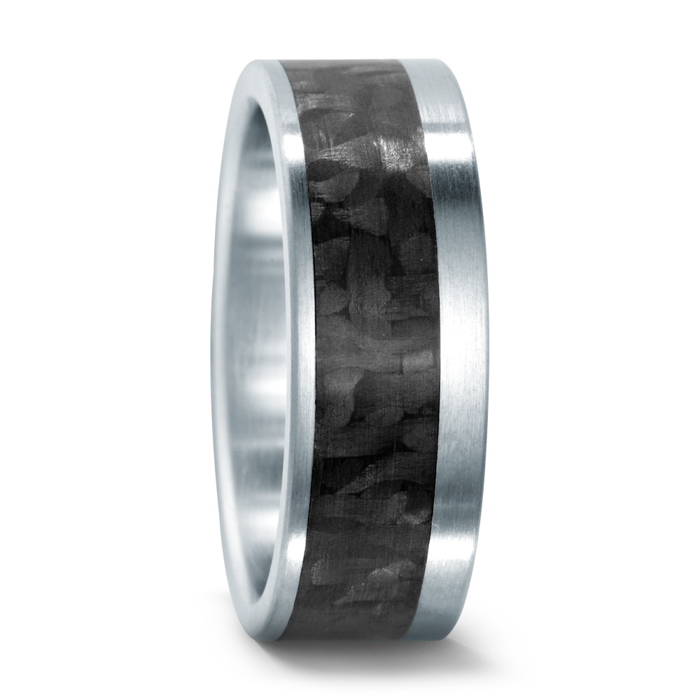 Partnerring Unvergängliche Allianz: Edelstahl, Carbon, zeitlose Eleganz! Dieser Ring vereint Edelstahl mit gemastertem Carbon in einzigartiger Harmonie. Die moderne Fusion steht dabei für besondere Robustheit, Edelstahl für Beständigkeit und Carbon für Leichtigkeit. Erleben Sie die meisterhafte Qualität unserer Partner- und Trauringe an unseren Standorten und lassen Sie sich kompetent beraten. 59658/003/000/1060