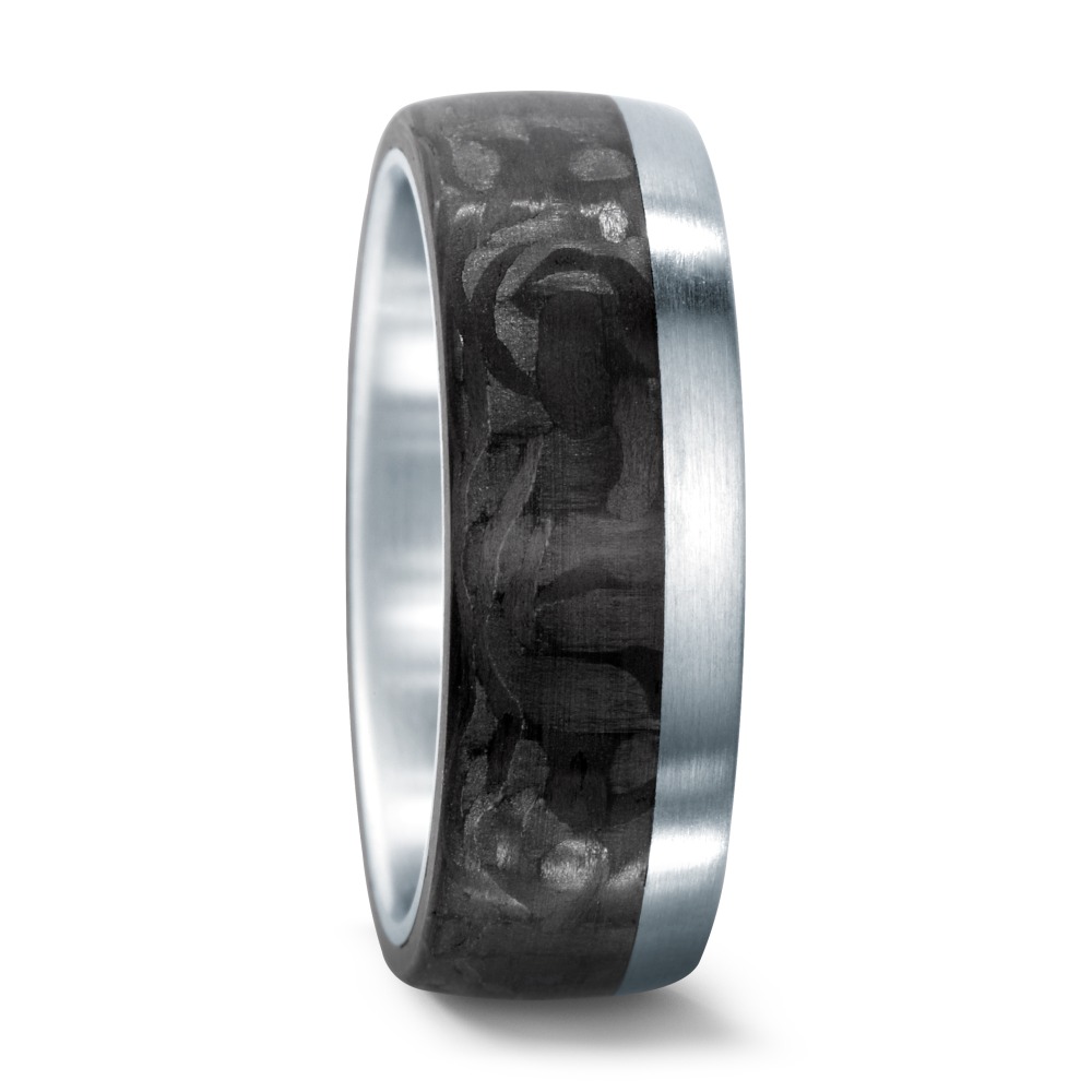 Partnerring Der perfekte Ausdruck von Freundschaft - ein stilvoller Carbon-Freundschaftsring aus Edelstahl mit einer Breite von 8,5 mm und einer matten Oberfläche. Mit grösster Sorgfalt und Präzision in Deutschland gefertigt, wird dieser Ring sicher einen bleibenden Eindruck hinterlassen. Bestellen Sie ihn noch heute! 59654/003/000/1060