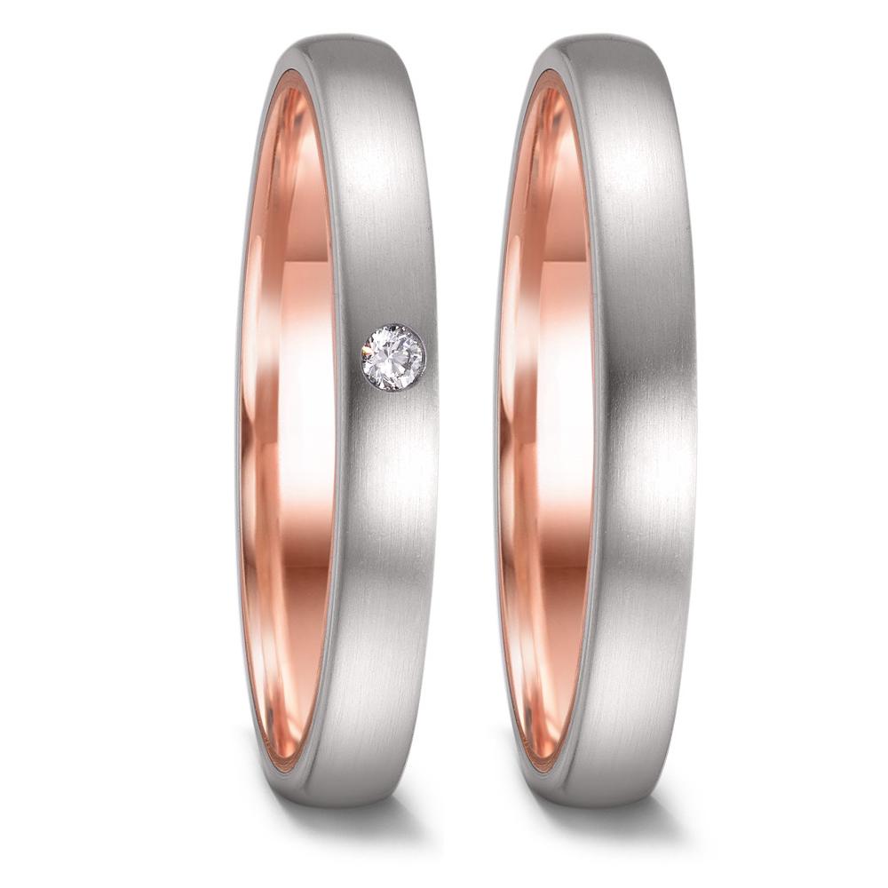 Partnerring Die TeNo Love Rings Linie PLATONIC ist so vielfältig wie die Liebe in all ihren Facetten. Trauringe und Partnerringe voller Emotionen made in Germany und gemacht für solide Verbindungen. Eine massiv goldene Ringschiene wird hier von mattiertem und antiallergenem Edelstahl fest ummantelt. Zur Auswahl stehen fünf Ringbreiten in 3, 4, 5 und 6 mm sowie über 500 Diamant Varianten. 52658/001/DA2/1503