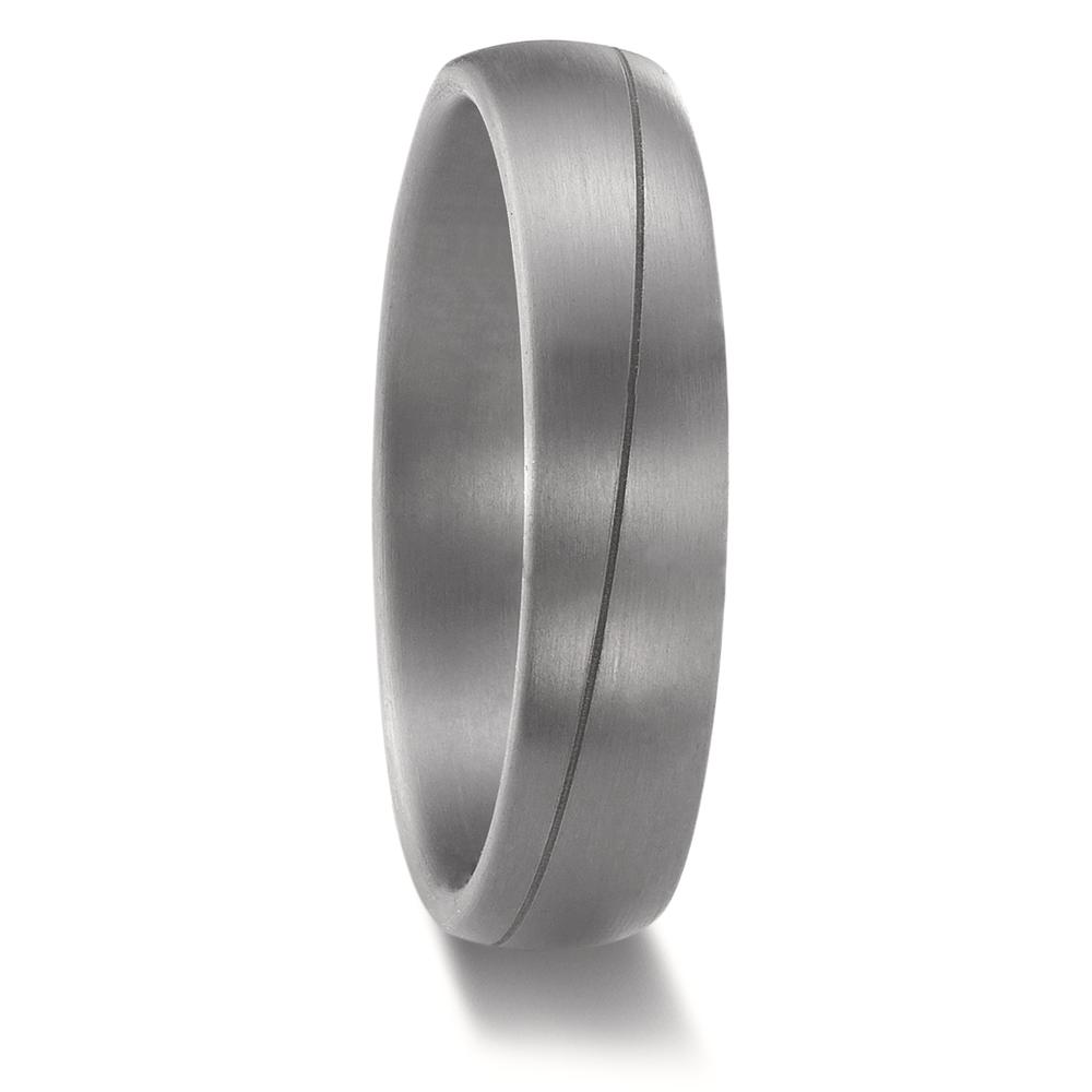 Partnerring Geschaffen für die Ewigkeit – stark, beständig und kostbar! Tantal ist ein äusserst selten vorkommendes, grafitgraues und extrem hartes Metall. Partner- und Trauringe aus Tantal sind ideal für alle Individualisten und kreative Paare, für die Platin und Gold einfach zu gewöhnlich sind. Die dunkleren Tantalringe lassen Diamanten und alle Goldtöne besonders schön strahlen. 59675/001/000/X000