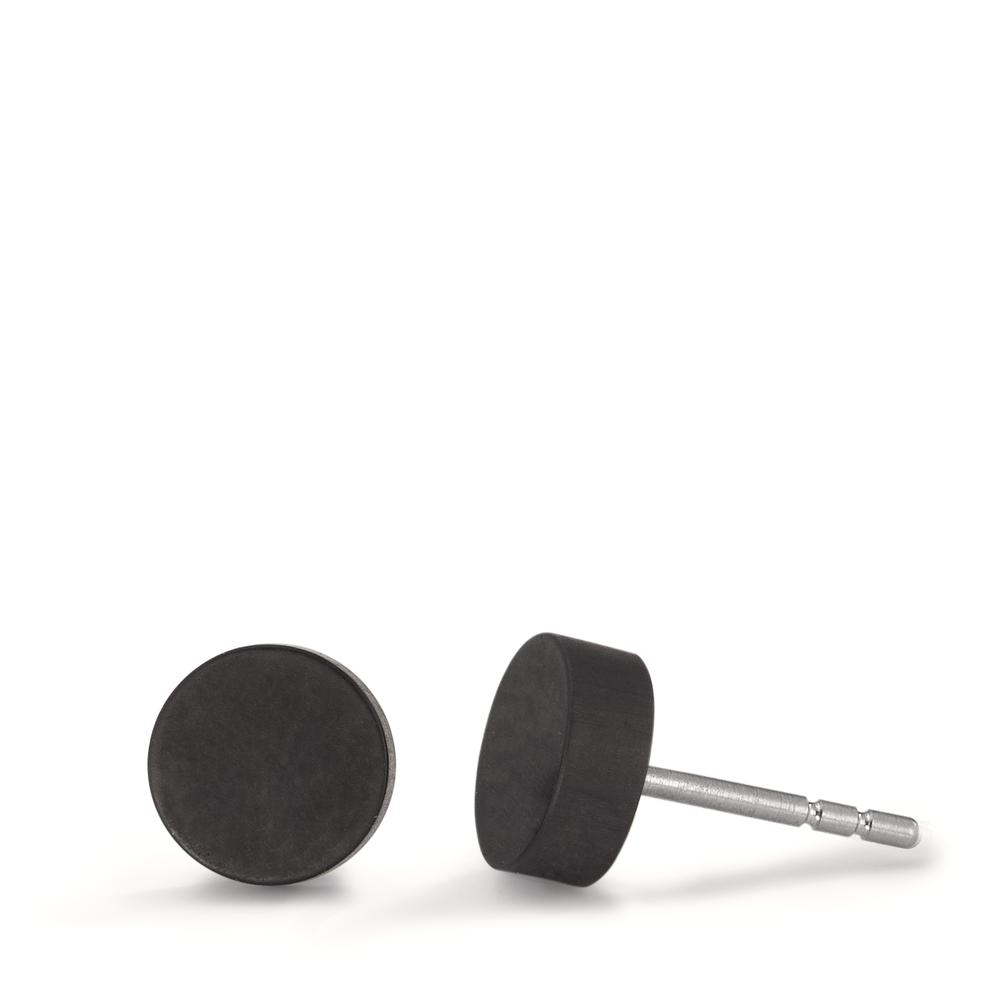 Ohrstecker Elegante Damen Ohrstecker aus hochwertigem Edelstahl mit stilvollem Carbon-Design. Die runden Stecker bestechen durch ihr modernes, unauffälliges Erscheinungsbild und sind ideal für den Alltag oder besondere Anlässe. Leicht, robust und hautverträglich – ein zeitloses Accessoire.