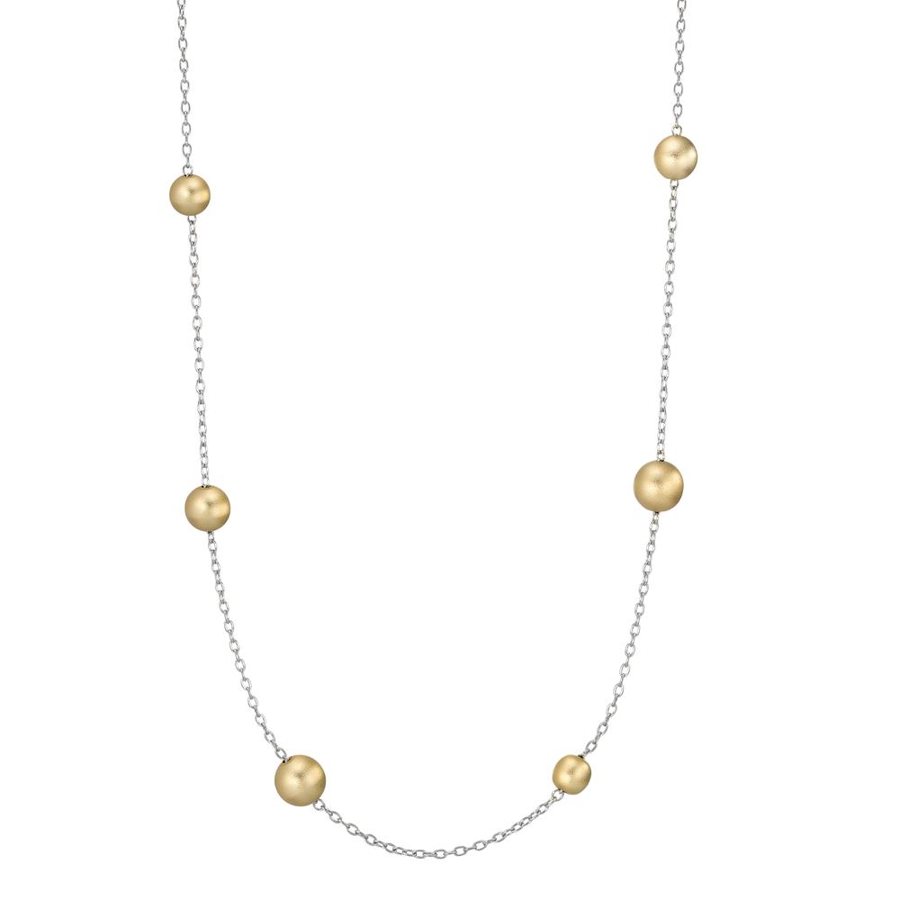 Collier Zum Vernaschen! Diese TeNo Candy Halskette aus Edelstahl punktet mit zeitlos goldenen Aluminium Kugeln. Schlicht, schnörkellos und gerade deshalb so grossartig. Ideal dazu passend sind die kugelrunden Carbonohrstecker Globe von TeNo Design, die es in verschiedenen Durchmesser gibt. 