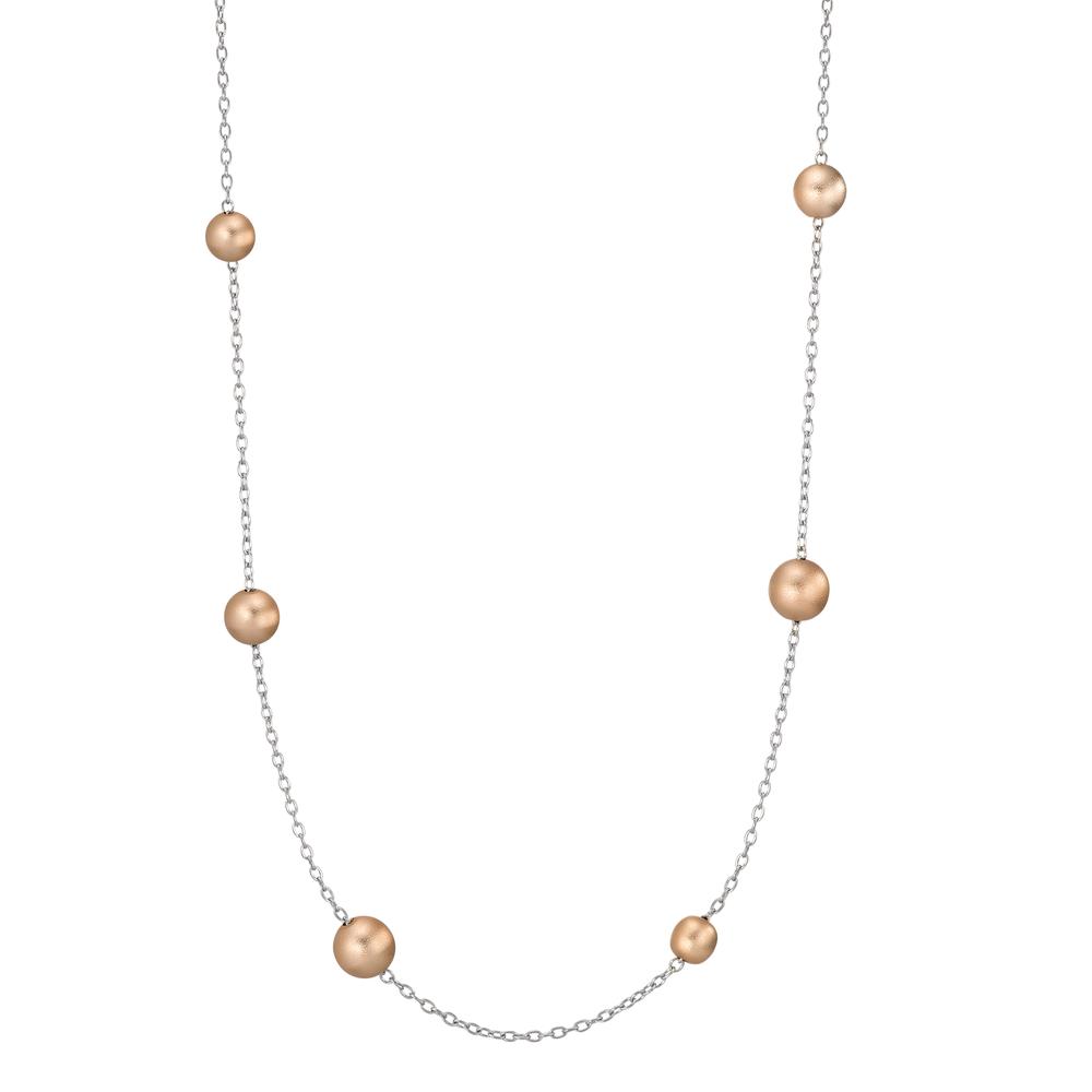 Collier Zum Vernaschen! Diese TeNo Candy Halskette aus Edelstahl punktet mit zeitlos roségoldenen Aluminium Kugeln. Schlicht, schnörkellos und gerade deshalb so grossartig. Ideal dazu passend sind die kugelrunden Carbonohrstecker Globe von TeNo Design, die es in verschiedenen Durchmesser gibt. 