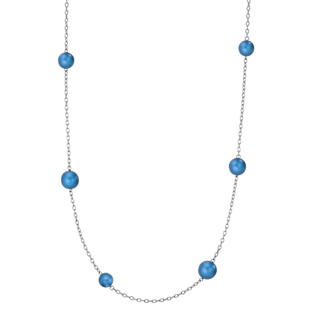 Collier Zum Vernaschen! Diese TeNo Candy Halskette aus Edelstahl punktet mit frischen Kugeln in Lapis Blue. Schlicht, schnörkellos und gerade deshalb so grossartig. Ideal dazu passend sind die kugelrunden Carbonohrstecker Globe von TeNo Design, die es in verschiedenen Durchmesser gibt. 