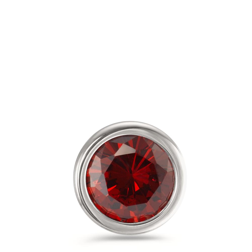 Anhänger TeNo Anhänger Joy mit Wow-Effekt: Der funkelnd rote Zirkonia im premium Diamond Schliff ist ein echter Blickfang und ist ideal kombinierbar mit allen Schmuckstücken aus der farbenfrohen Joy-Familie. Mitsammeln, Kreativität ausleben, top gestylt sein  all dies ist möglich mit Joy. 