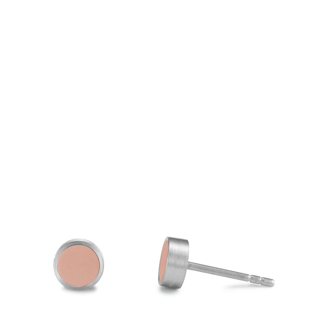 Ohrstecker Puristisch, zeitlos und stilvoll: Bei diesen Pura Ohrsteckern gibt elegantes Roségold den Ton an. Zweifarbig im bicolor Style sind sie stilvolle Eyecatcher. Dank ihres zeitlosen und kreisrunden Designs entfalten sie ihre volle Wirkung auch ganz ohne Funkeln und Glitzern. Pura Ohrstecker von TeNo Design sind in 3 Grössen in jeweils 3 Farbtönen Edelstahl-Silber, Bicolor-Gold und Bicolor-Rosé erhältlich. 