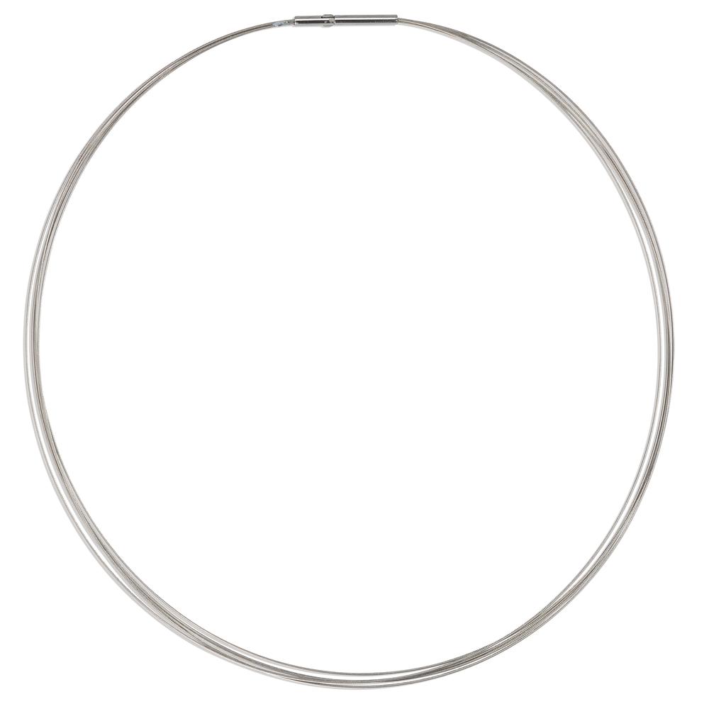 Collier Elegantes Damen-Collier aus hochwertigem Edelstahl. Das schlichte, zeitlose Design passt perfekt zu jedem Outfit – ob Alltag oder besondere Anlässe. Robuste Verarbeitung sorgt für langanhaltenden Tragekomfort und stilvollen Glanz. Ein Must-have für moderne Schmuckliebhaberinnen. 