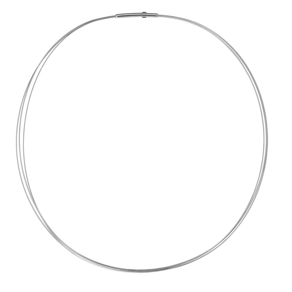 Collier Elegantes Damen-Collier aus hochwertigem Edelstahl. Das schlichte, moderne Design sorgt für vielseitige Kombinationsmöglichkeiten und einen dezenten, edlen Look. Perfekt für jeden Anlass – zeitlos, leicht und hautverträglich. Ein Must-have Schmuckstück für stilbewusste Frauen.