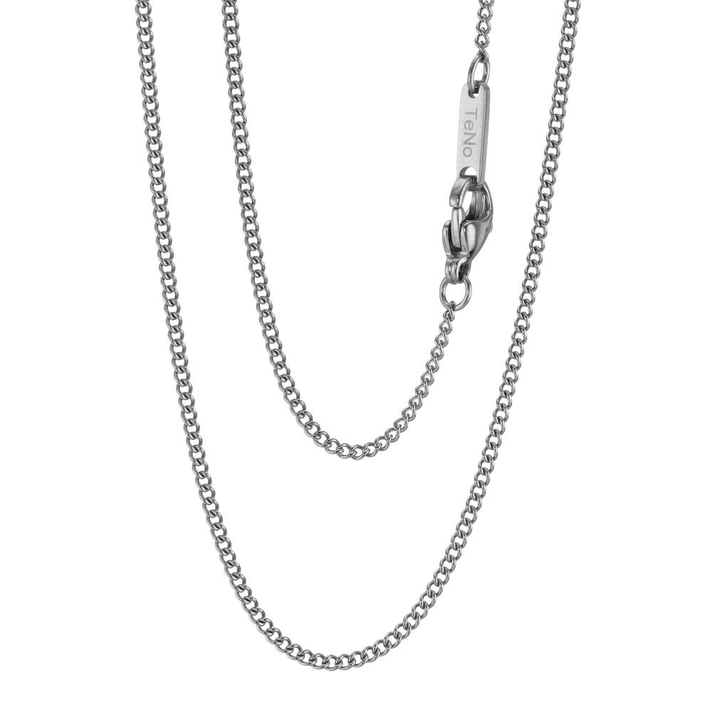 Halskette Edle Halskette aus hochwertigem Edelstahl, die durch ihr schlichtes Design überzeugt. Robust, langlebig und hautfreundlich – ideal für den täglichen Gebrauch. Perfektes Accessoire für jeden Look, ob leger oder elegant. Längenverstellbar und mit sicherem Karabinerverschluss. 