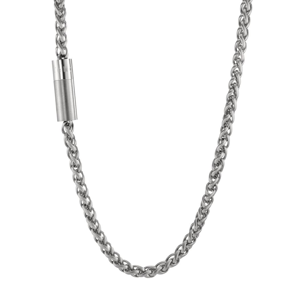 Collier Stylisches Herren Collier aus hochwertigem Edelstahl. Die robuste Kette bietet perfekten Tragekomfort und zeitloses Design für jeden Anlass. Pflegeleicht, antiallergisch und langlebig – ein Must-have-Accessoire für den modernen Mann. Ideal als Geschenk oder für den eigenen Stil.
