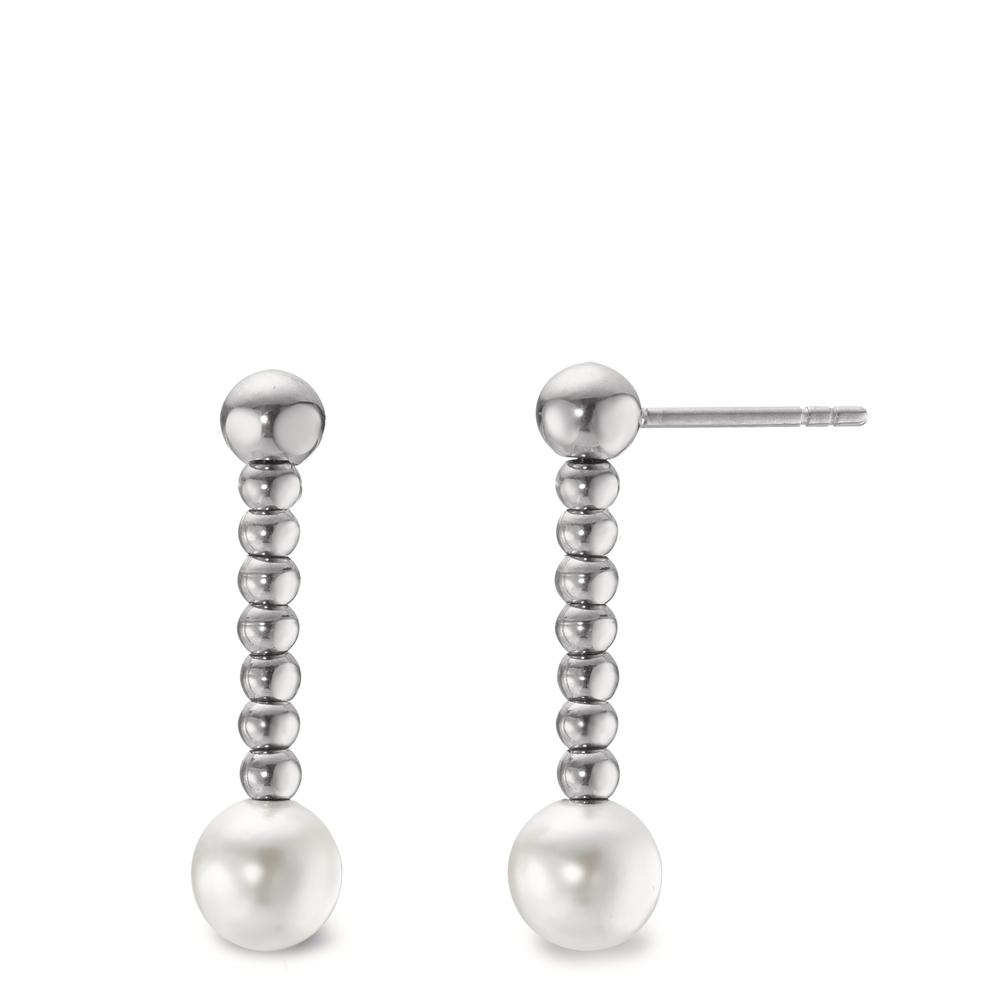 Ohrhänger Elegante Damen Ohrhänger aus hochwertigem Edelstahl mit edler Muschelperle am Ende. Das dezente Design mit glänzenden Perlen macht diese Ohrringe zum perfekten Accessoire für jeden Anlass – zeitlos, langlebig und stilvoll. Ein Must-have für Ihre Schmucksammlung!