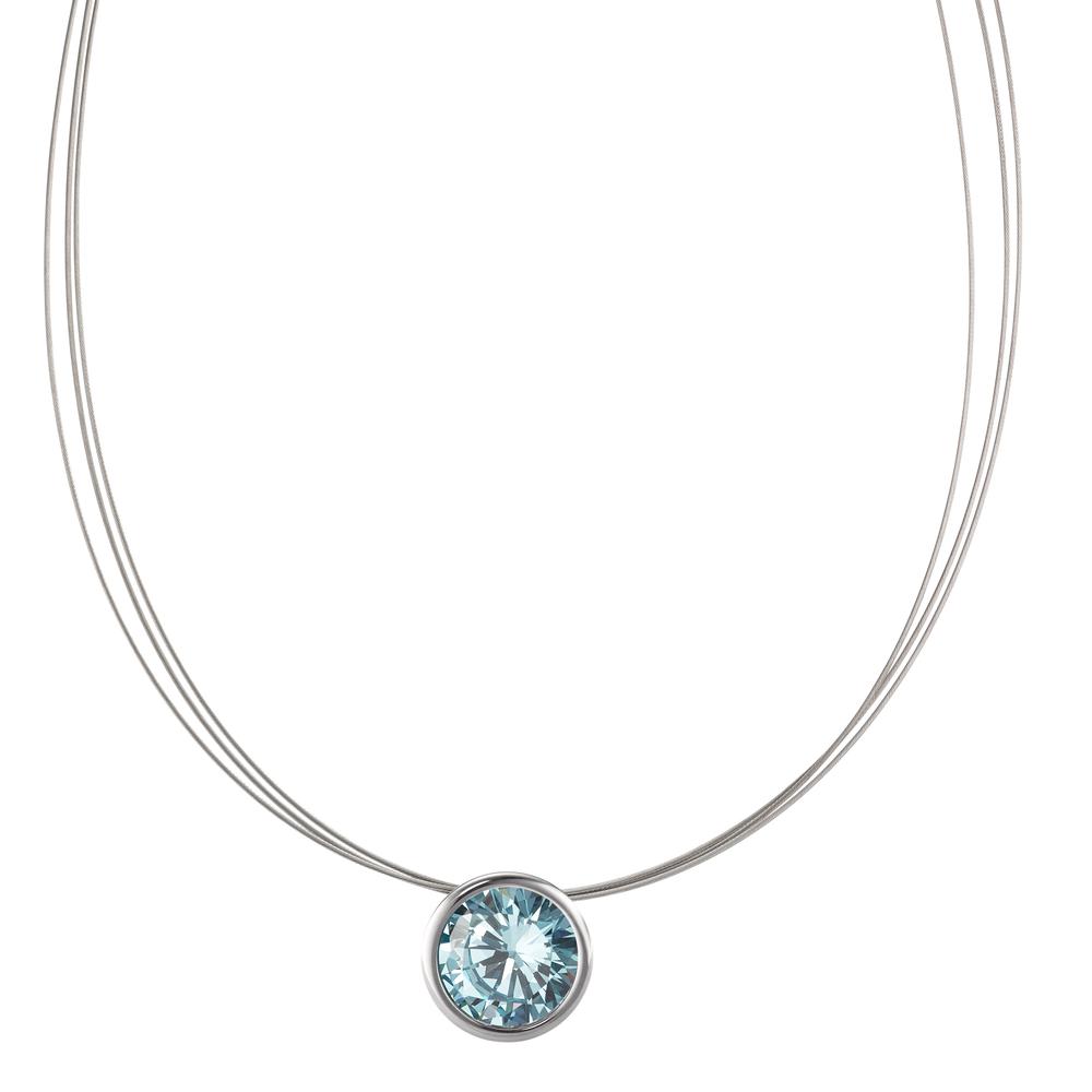 Collier Elegantes Damen-Collier aus hochwertigem Edelstahl mit funkelndem Zirkonia-Stein. Das zarte Design und der brillante Schmuckstein machen dieses Accessoire zum perfekten Begleiter für jeden Anlass. Zeitlos, pflegeleicht und angenehm zu tragen – ein Must-have für stilbewusste Damen. 593941,594781