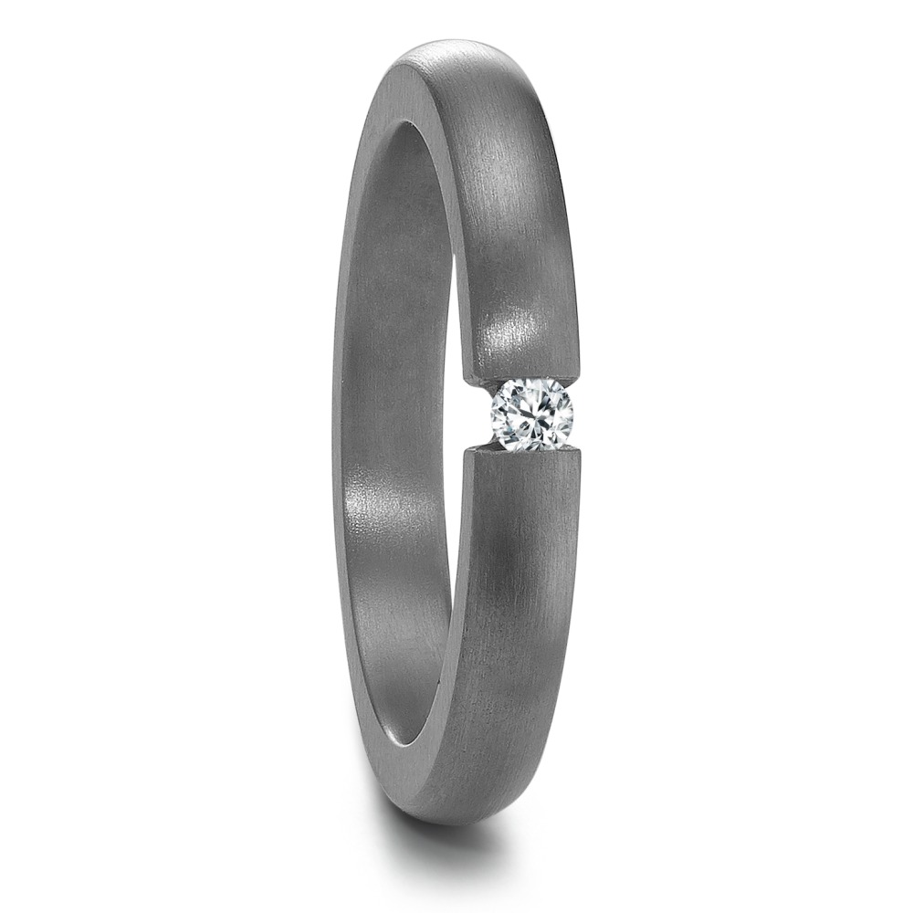 Partnerring Geschaffen für die Ewigkeit – stark, beständig und kostbar! Tantal ist ein äusserst selten vorkommendes, grafitgraues und extrem hartes Metall. Partner- und Trauringe aus Tantal sind ideal für alle Individualisten und kreative Paare, für die Platin und Gold einfach zu gewöhnlich sind. Die dunkleren Tantalringe lassen Diamanten und alle Goldtöne besonders schön strahlen. 59683/003/005/X000