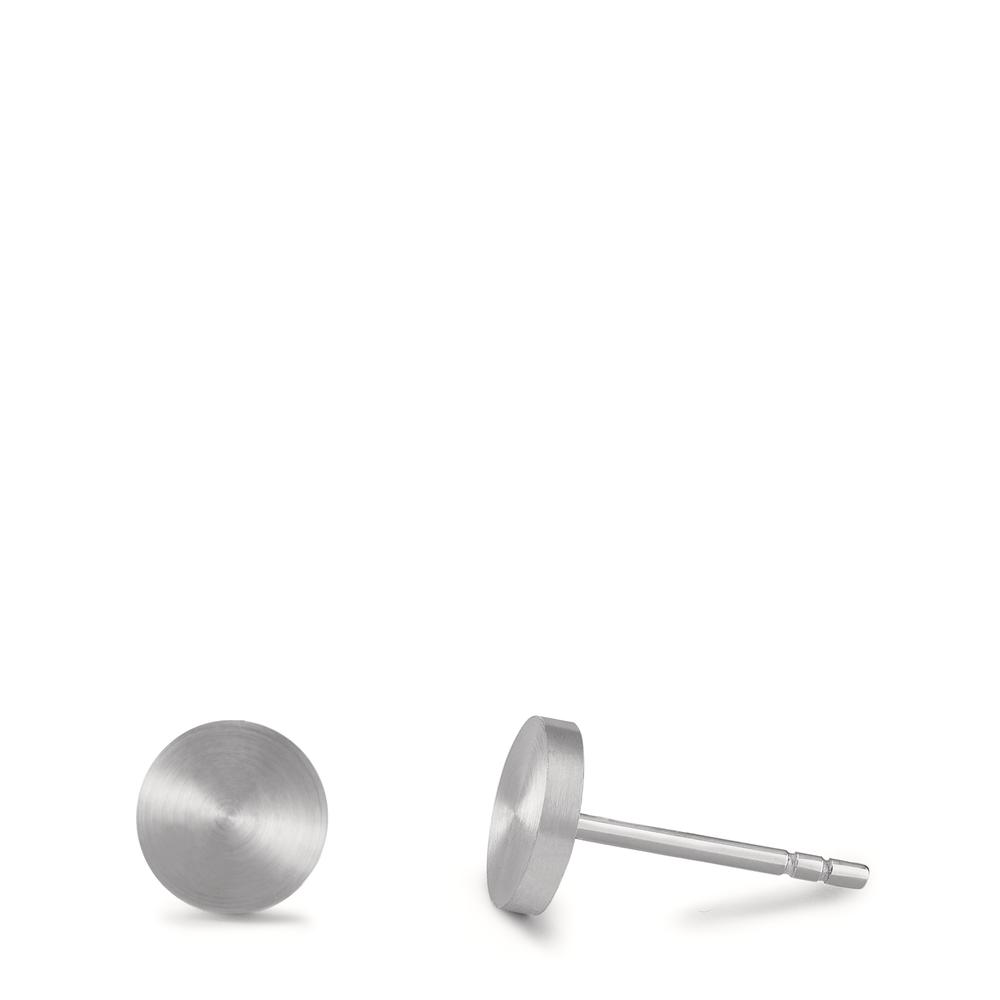Ohrstecker Elegante Damen Ohrstecker aus hochwertigem Edelstahl. Zeitloses, schlichtes Design mit gebürsteter Oberfläche für den täglichen Komfort. Allergikerfreundlich, robust und pflegeleicht – perfekt für jeden Anlass und ein tolles Accessoire für Ihre Schmucksammlung.