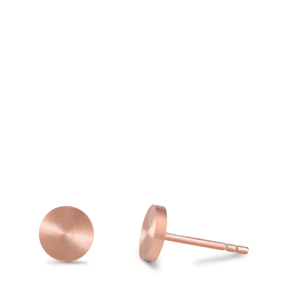 Ohrstecker Elegante Damen Ohrstecker aus hochwertigem Edelstahl in trendiger Roségold-Optik. Zeitloses, rundes Design mit gebürsteter Oberfläche – perfekt für jeden Anlass. Hautfreundlich, langlebig und leicht kombinierbar. Ein must-have Accessoire für stilbewusste Frauen.