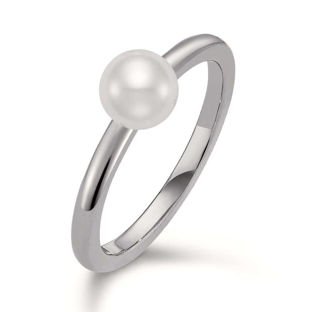 Fingerring Eleganter Damen Fingerring aus hochwertigem Edelstahl mit einer edlen Muschelperle als Highlight. Das schlichte und zeitlose Design macht diesen Ring zum perfekten Accessoire für jeden Anlass. Pflegeleicht, langlebig und ideal für den täglichen Gebrauch.