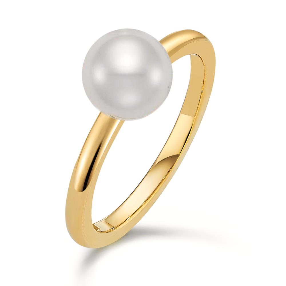 Fingerring Eleganter Damen Fingerring aus hochwertigem Edelstahl mit strahlender Muschelperle. Das zeitlose Design in Goldoptik verleiht jedem Outfit einen edlen Akzent und ist ideal für jeden Anlass. Pflegeleicht, langlebig und ein perfektes Geschenk für stilbewusste Frauen.
