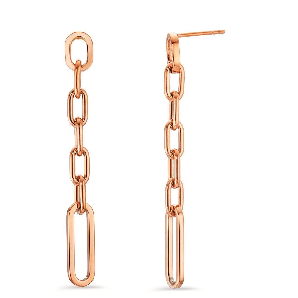 Ohrhänger Elegante Damen Ohrhänger aus hochwertigem Edelstahl in modernem Roségold. Die langen, verbundenen Glieder setzen stylische Akzente und verleihen jedem Outfit einen trendigen Look. Leicht und angenehm zu tragen – perfekt für Alltag und besondere Anlässe.