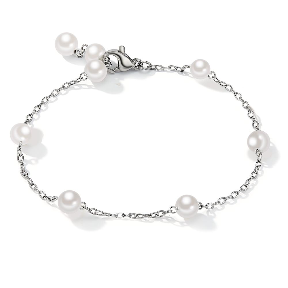 Armband Elegantes Damenarmband aus hochwertigem Edelstahl mit zarten Muschelperlen. Das feine Design verbindet zeitloses Understatement mit natürlichem Charme und sorgt für einen dezenten, stilvollen Akzent am Handgelenk – perfekt für jeden Anlass und als Geschenkidee.