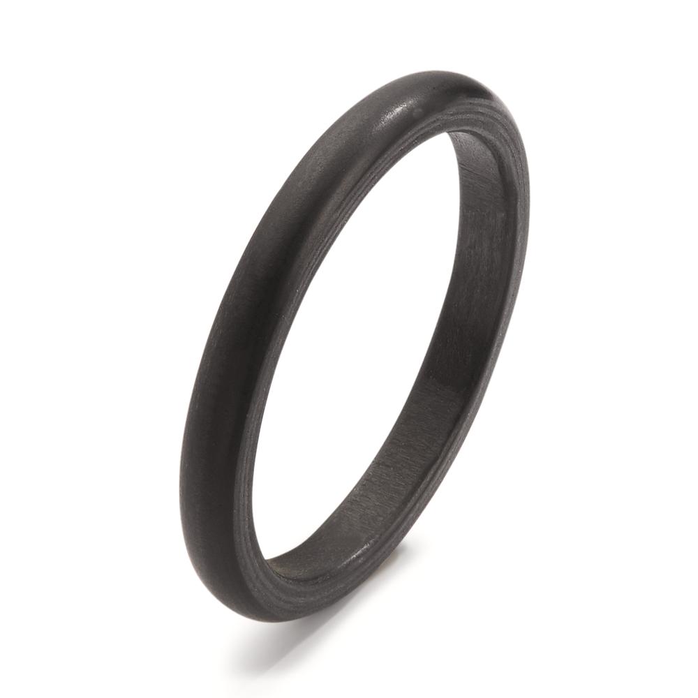 Beisteckring Egal ob alleine oder in Kombination mit anderen Ringen in verschiedenen Farben, Formen und Materialien - dieser ultraleichte Beisteckring aus Carbon verleiht jedem Outfit eine individuelle Note und eignet sich auch hervorragend als Ergänzung zum Trauring. Die seidenmatte Oberfläche und die schlichte abgerundete Ringschiene verleihen dem Ring ein elegantes Aussehen. Der TeNo Carbonring ist in drei unterschiedlichen Breiten erhältlich: 1.5, 2.0 und 2.5 mm. 