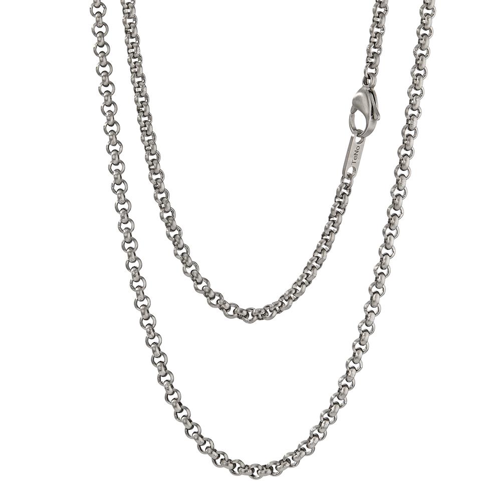 Halskette Stylische Halskette aus hochwertigem Edelstahl. Das zeitlose Design mit robusten, runden Gliedern macht sie zum perfekten Accessoire für jeden Anlass. Hautfreundlich, langlebig und pflegeleicht – ideal für den täglichen Gebrauch oder als Geschenk. Ein Muss für jeden Schmuckliebhaber!