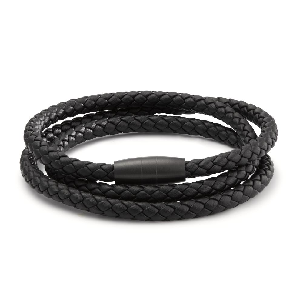 Armband Stylisches Herren Armband aus hochwertigem, geflochtenem Leder mit elegantem Edelstahlverschluss. Das robuste Material sorgt für Langlebigkeit und angenehmen Tragekomfort. Ein zeitloses Accessoire, das jedes Outfit maskulin und modern abrundet. Ideal für den Alltag oder besondere Anlässe.