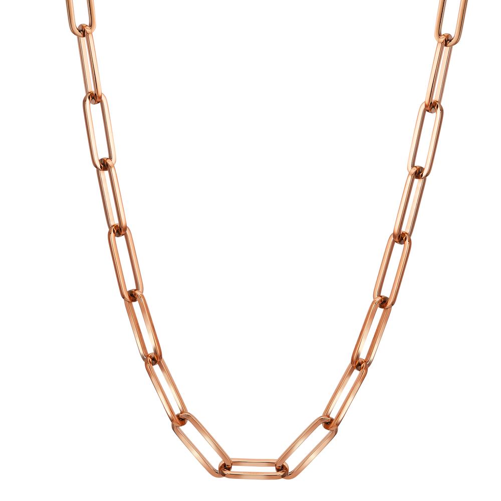 Collier Elegantes Damen Collier aus hochwertigem Edelstahl in modischer Roségold-Optik. Die rechteckigen Glieder verleihen dem Schmuckstück einen modernen und zeitlosen Look. Perfekt für Alltag und besondere Anlässe, hypoallergen und langlebig. Ein Must-Have für stilbewusste Frauen.