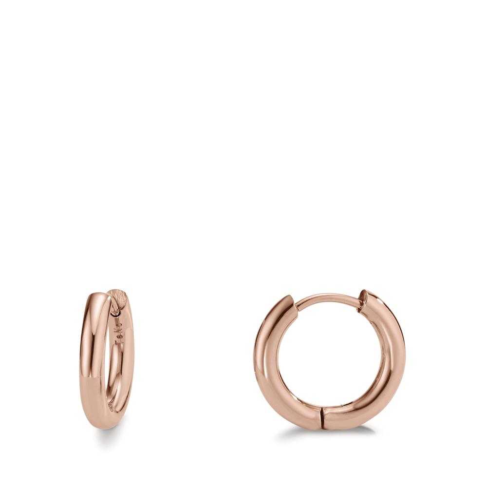 Klappcreolen Elegante Damen Klappcreolen aus hochwertigem Edelstahl in Roségold. Zeitloses Design, das sich perfekt zu jedem Outfit kombinieren lässt. Leicht zu tragen dank sicherem Klappverschluss. Ideal für den täglichen Gebrauch oder besondere Anlässe. Pflegeleicht und langlebig.